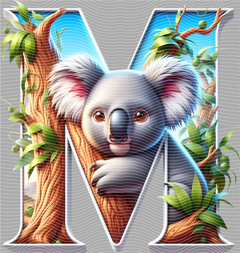Letters A to Z and Number-AZ 51